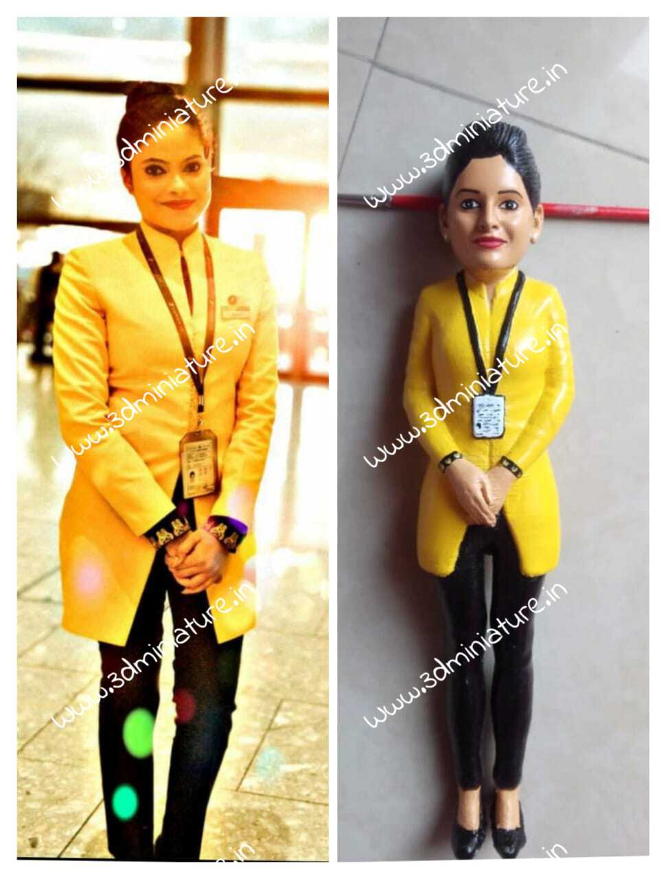 3D Miniature Single Girl