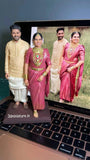 3D Miniature Couple Dolls Red