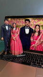 3D Miniature Couple Dolls Red