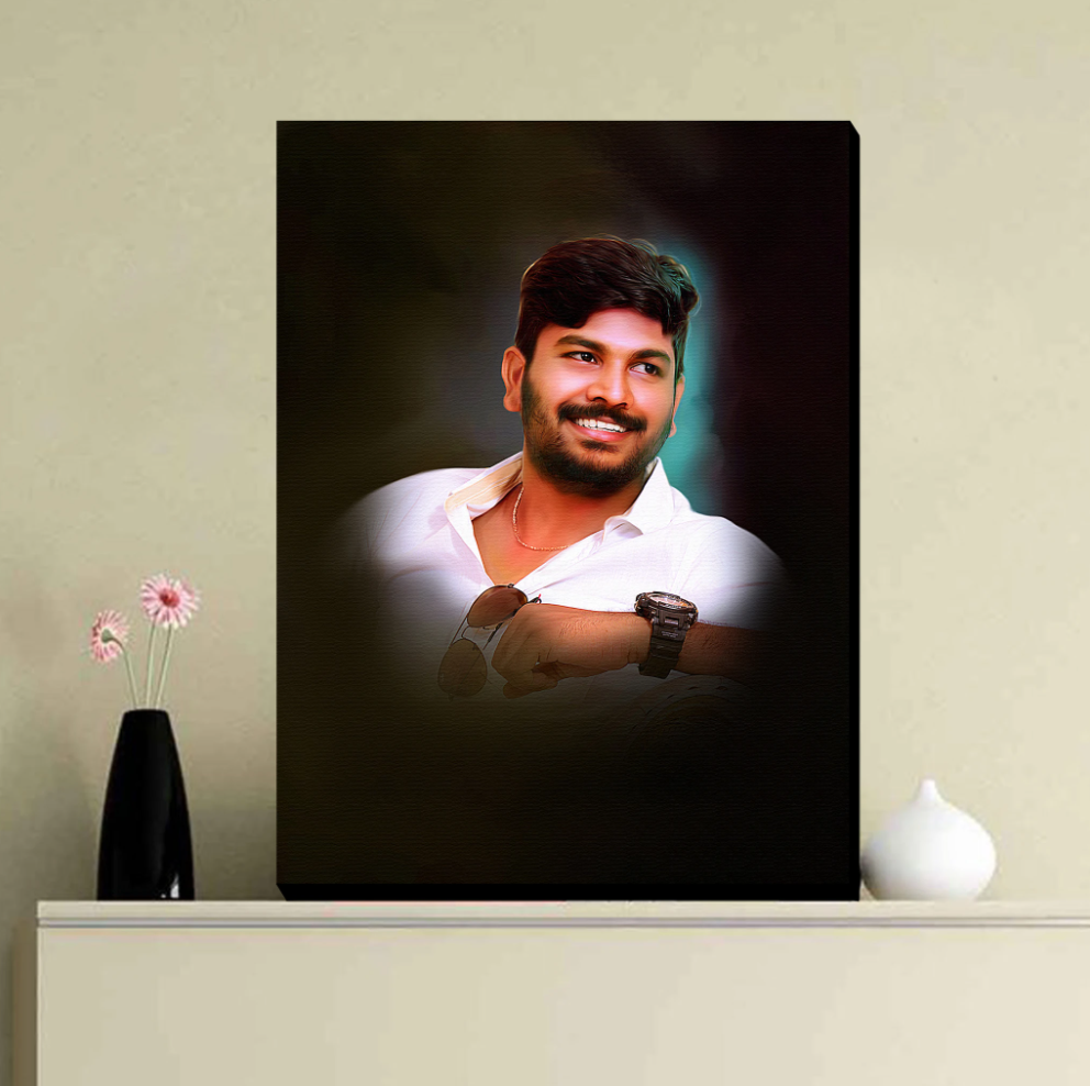 Digital oil painting